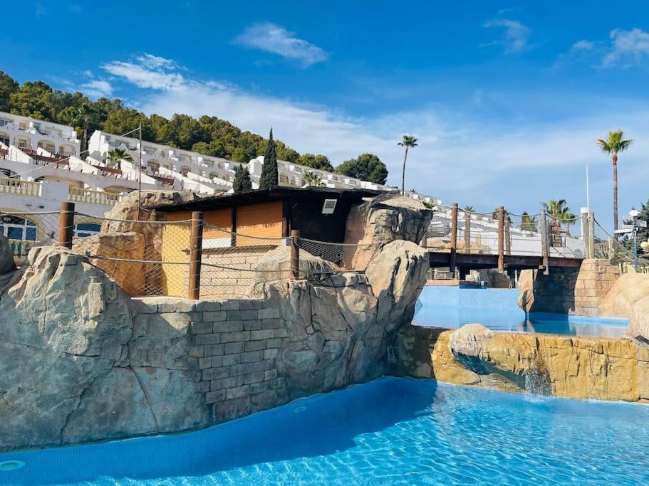 Imperial Park - Bungalow Mit Panoramablick Und Schoener Terrasse Calpe Esterno foto