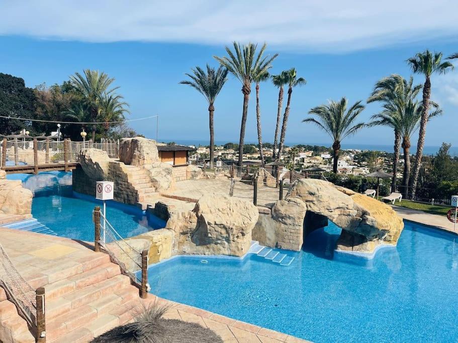 Imperial Park - Bungalow Mit Panoramablick Und Schoener Terrasse Calpe Esterno foto
