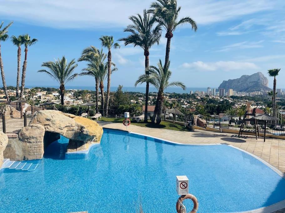 Imperial Park - Bungalow Mit Panoramablick Und Schoener Terrasse Calpe Esterno foto