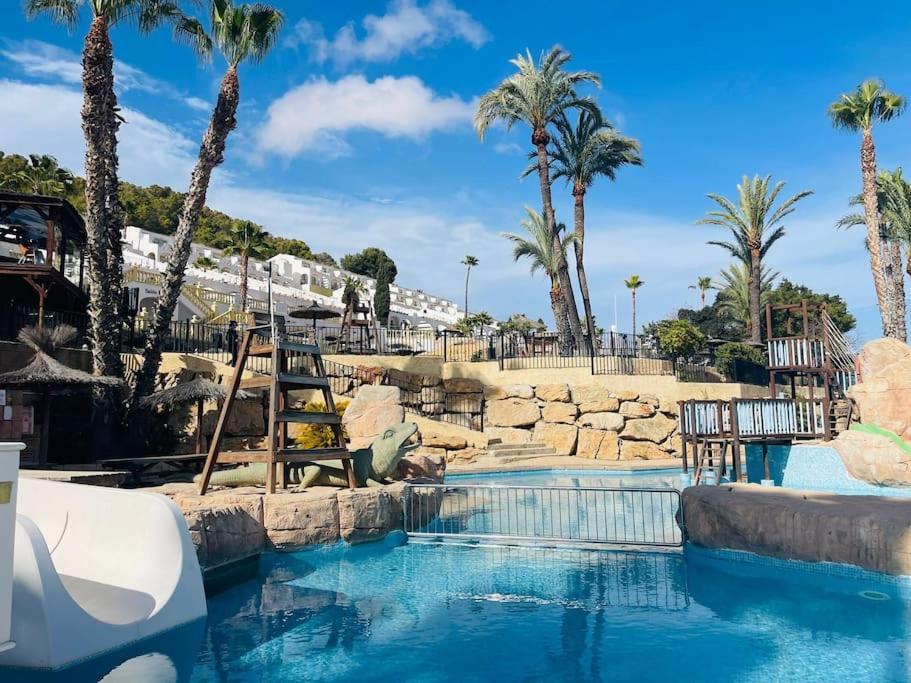 Imperial Park - Bungalow Mit Panoramablick Und Schoener Terrasse Calpe Esterno foto
