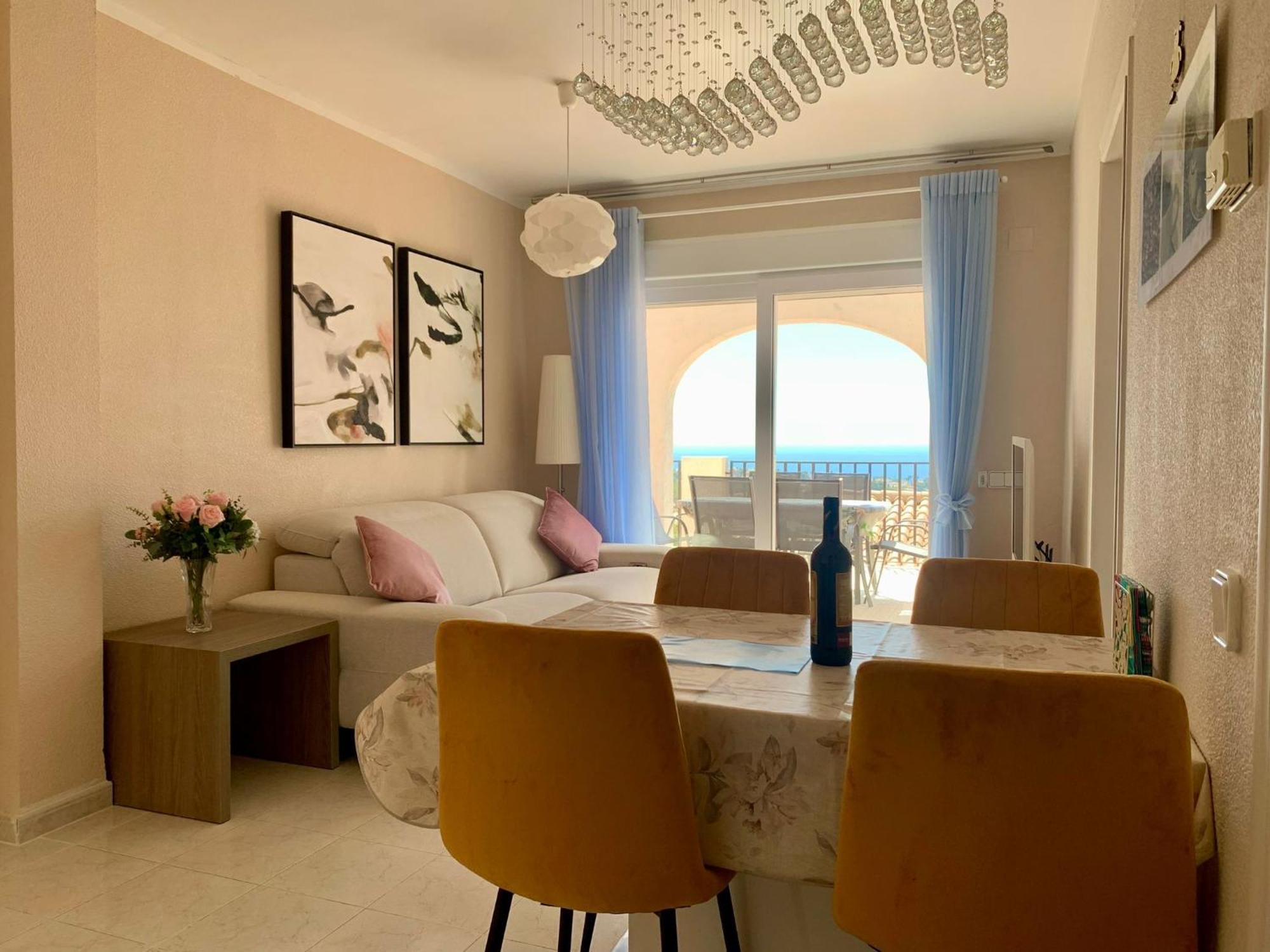 Imperial Park - Bungalow Mit Panoramablick Und Schoener Terrasse Calpe Esterno foto